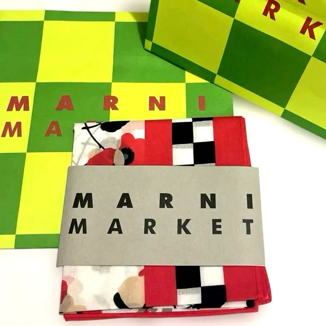 MARNI MARKET マルニ マーケットスカーフ　ウール100% 2025年最新】マルニマーケット スカーフの人気アイテム - メルカリ