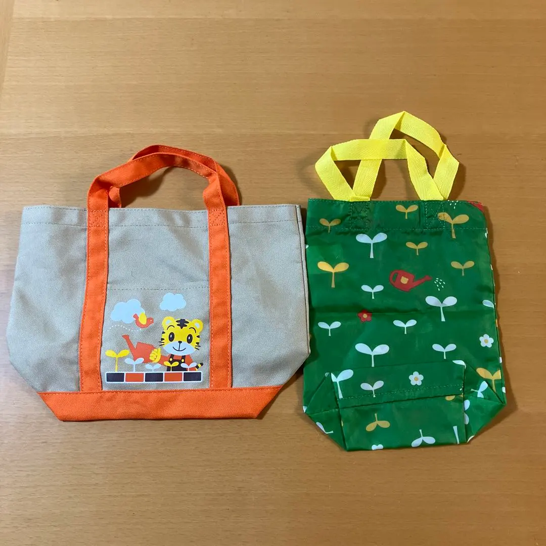 Thumbnail of Shimajiro Tote Bag Set of 2, with Bonus ⭐︎ Benesse