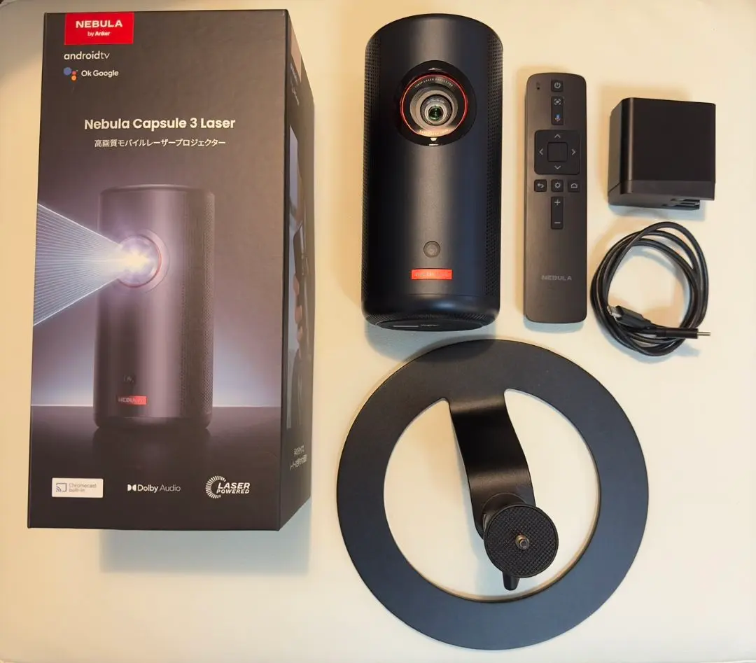 久*也様 Anker NEBULA Capsule3 Laser 新品未使用 Amazon.co.jp: Anker Nebula Capsule 3 (小型 Google TV搭載