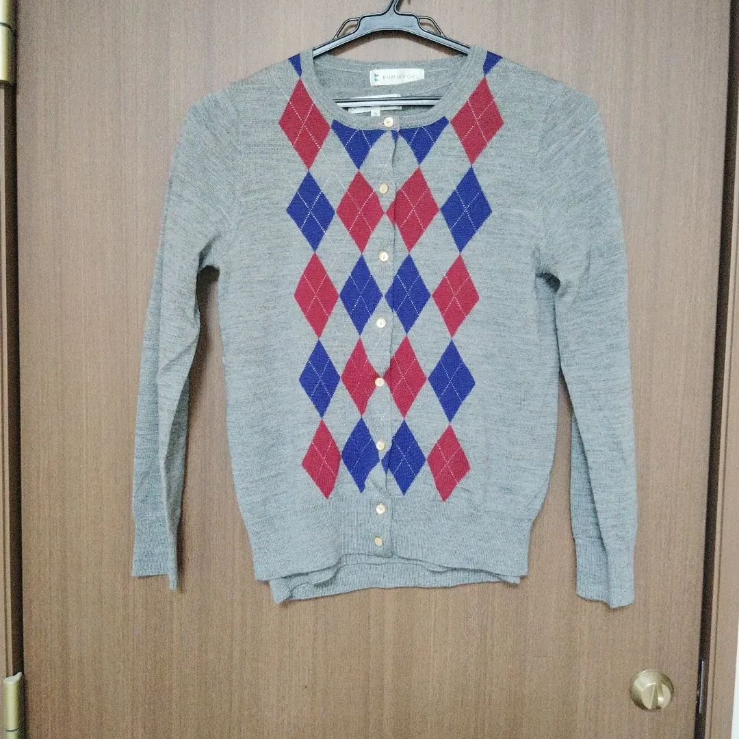 Thumbnail of Kumikyoku Argyle Pattern Knit Ensemble
