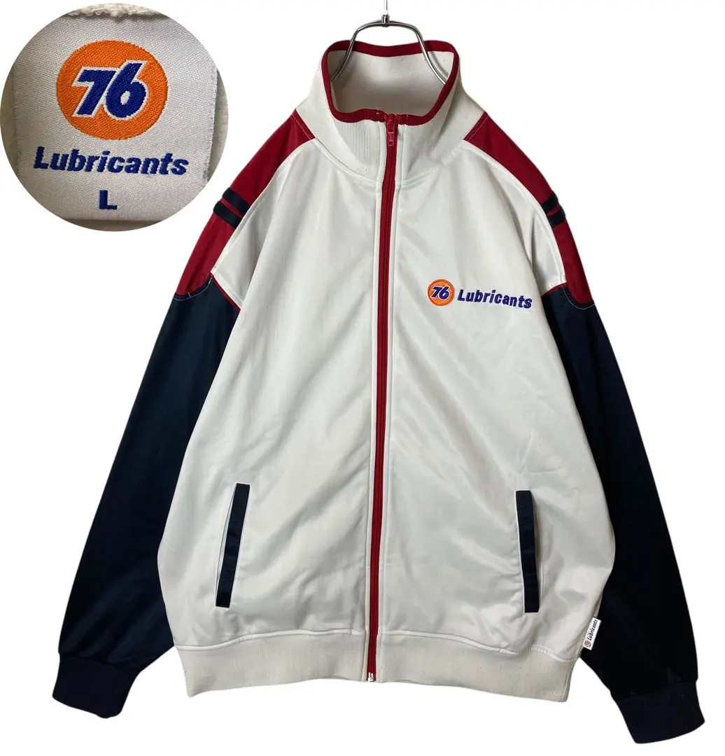 Lubricants 76 スーパーチャージャー ジャケット 3L SITRY｜76Lubricants トラックジャケット メンズ ジャージ