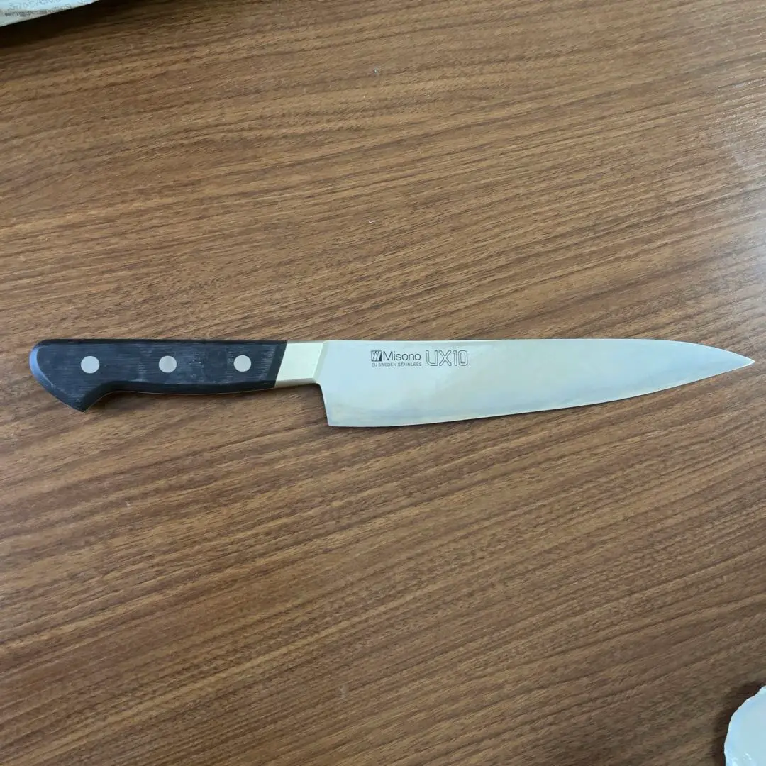 Misono グレステン　水野鍛錬所　包丁セット 三徳　ペティ　舟行 義定刃物 手打ち鍛造 三徳包丁とペティナイフのお得なセット
