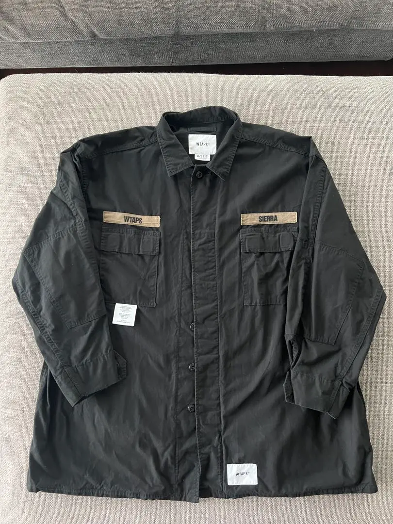 WTAPS ミリタリージャケット 黒 激レア WTAPS ミリタリージャケット M−65 ブラック 野口強