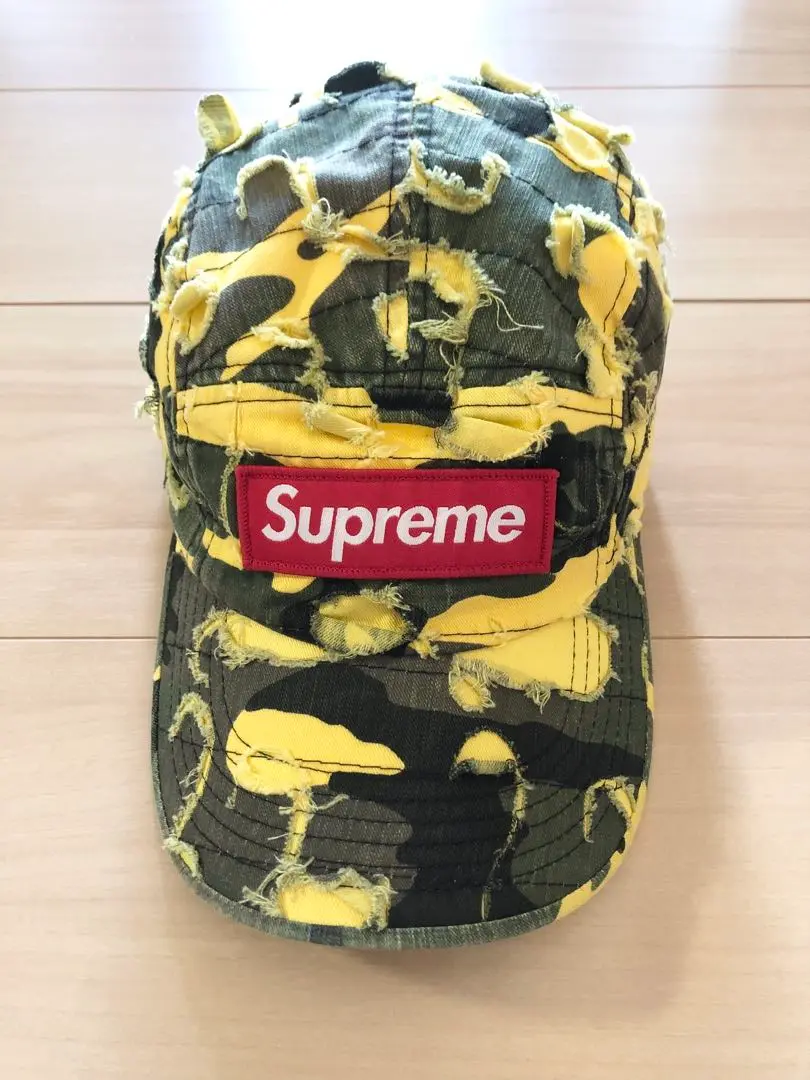 supreme GRIFFIN コラボ キャンプキャップ オリーブ 古着 中古