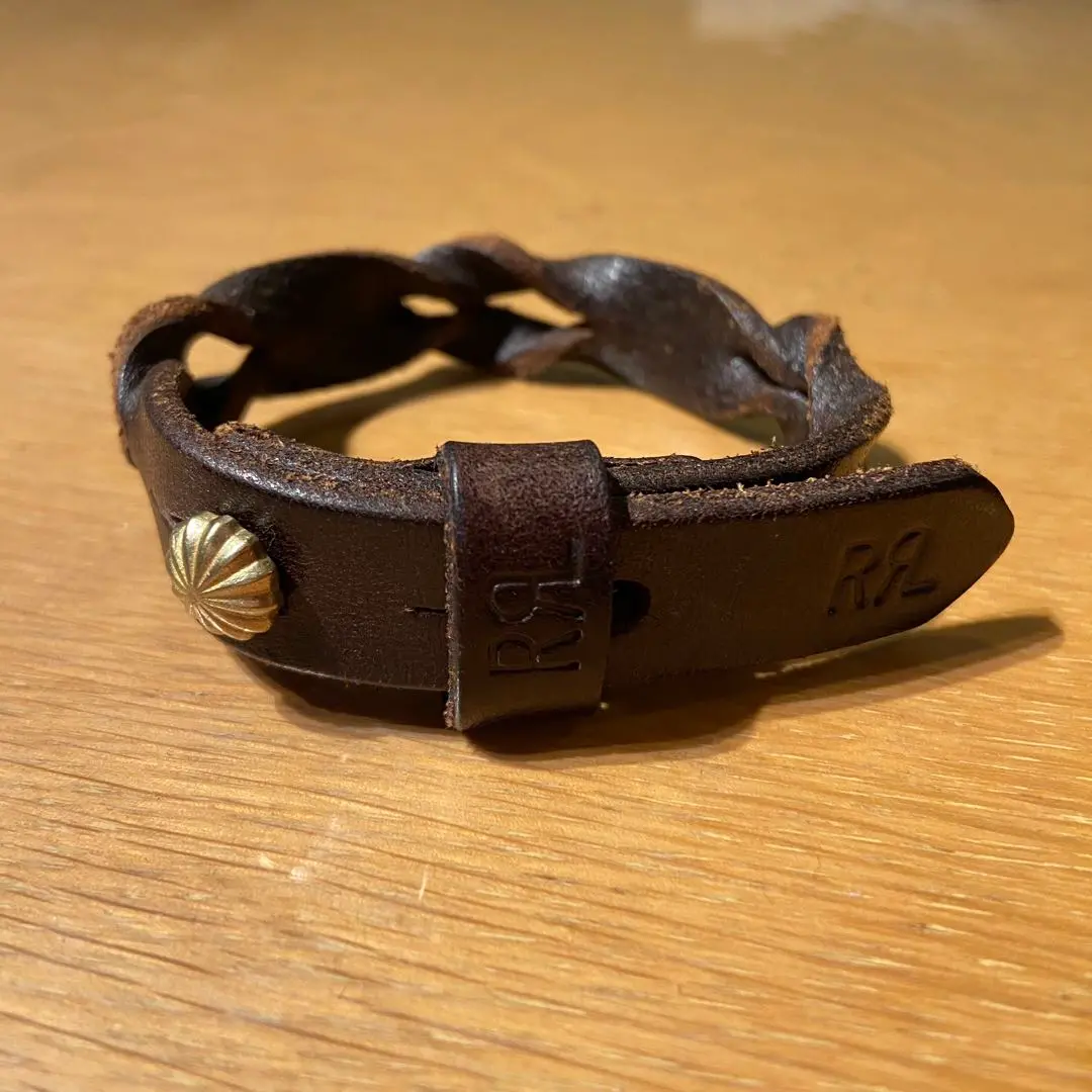 RRL レザーブレスレット　激レア　イタリア製　ポロ　ラルフローレン 2025年最新】RRL レザーブレスレットの人気アイテム - メルカリ
