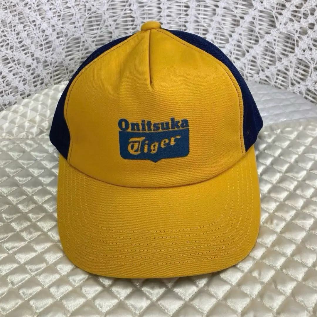 Onitsuka Tiger HAT ハット 見返り虎刺繍 Onitsuka Tiger HAT ハット 見返り虎刺繍