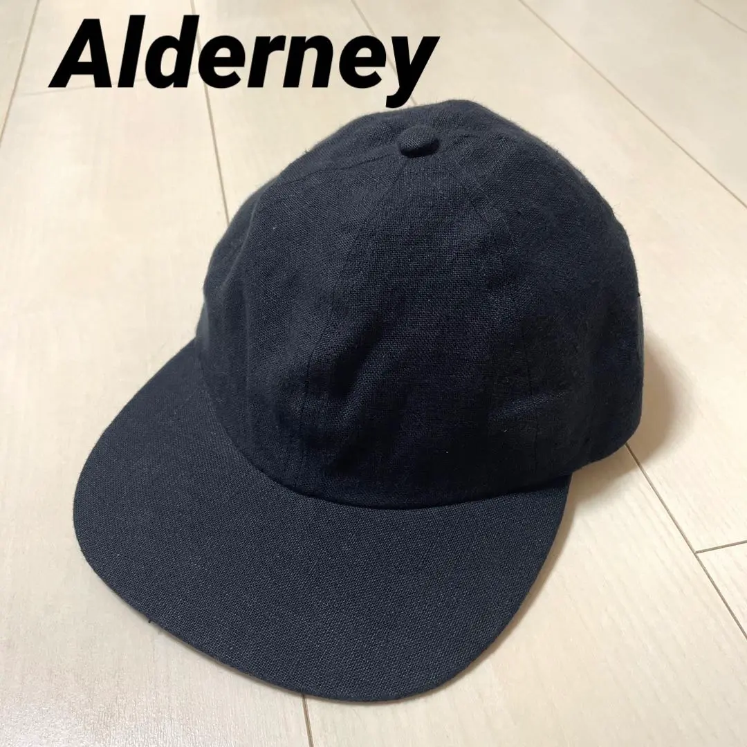 ALDERNEY アルダニー　モールスキン　キャップ黒　英国製ENGLAND 2025年最新】Alderney キャップの人気アイテム - メルカリ