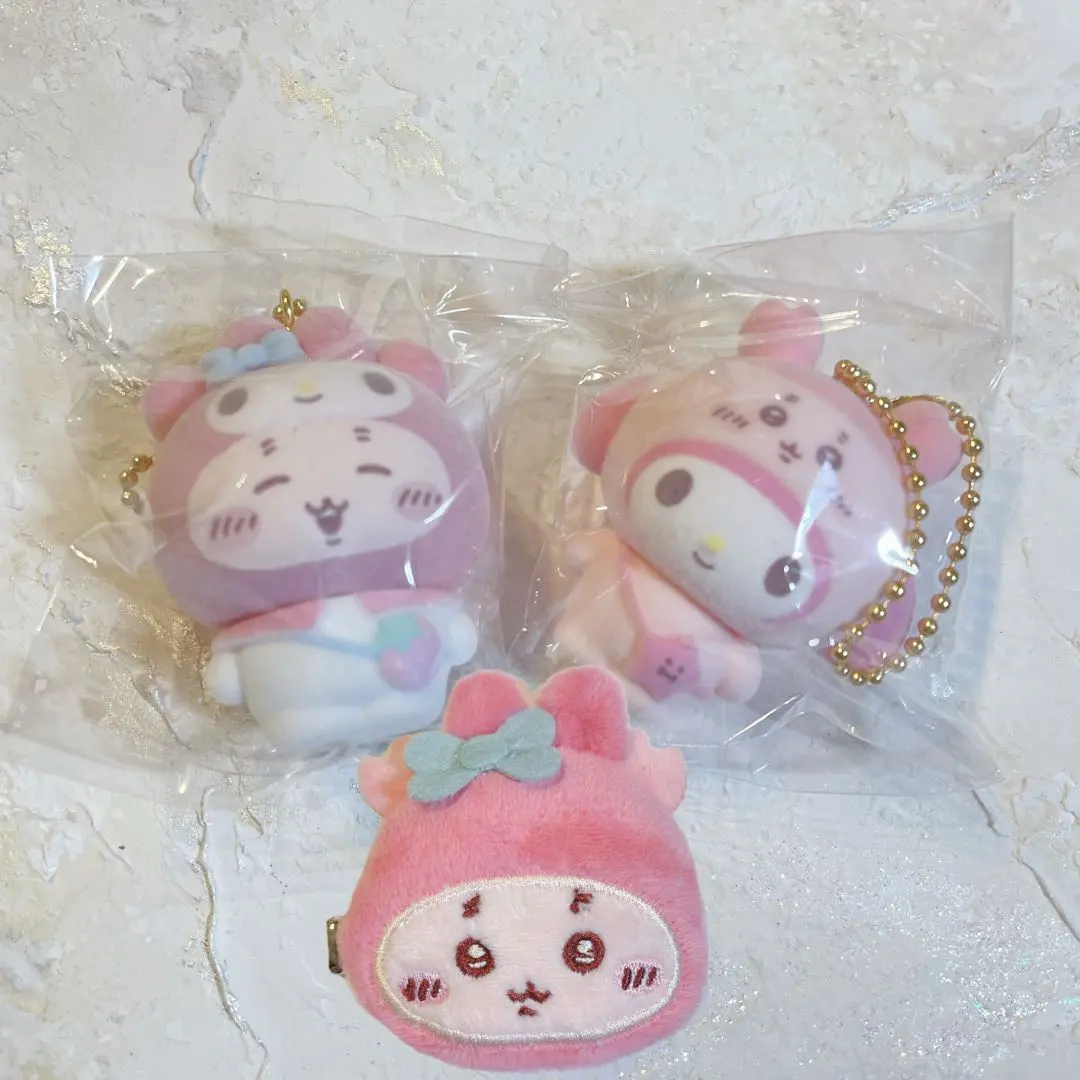 Thumbnail of Chikawa Sanrio Collaboration Flocky Charm Hairpin Set