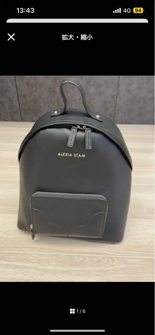 ALEXIA STAM アリシアスタン バック リュック 新品未使用タグ付き ALEXIA STAM（リュック/バックパック）のフリマアイテム一覧