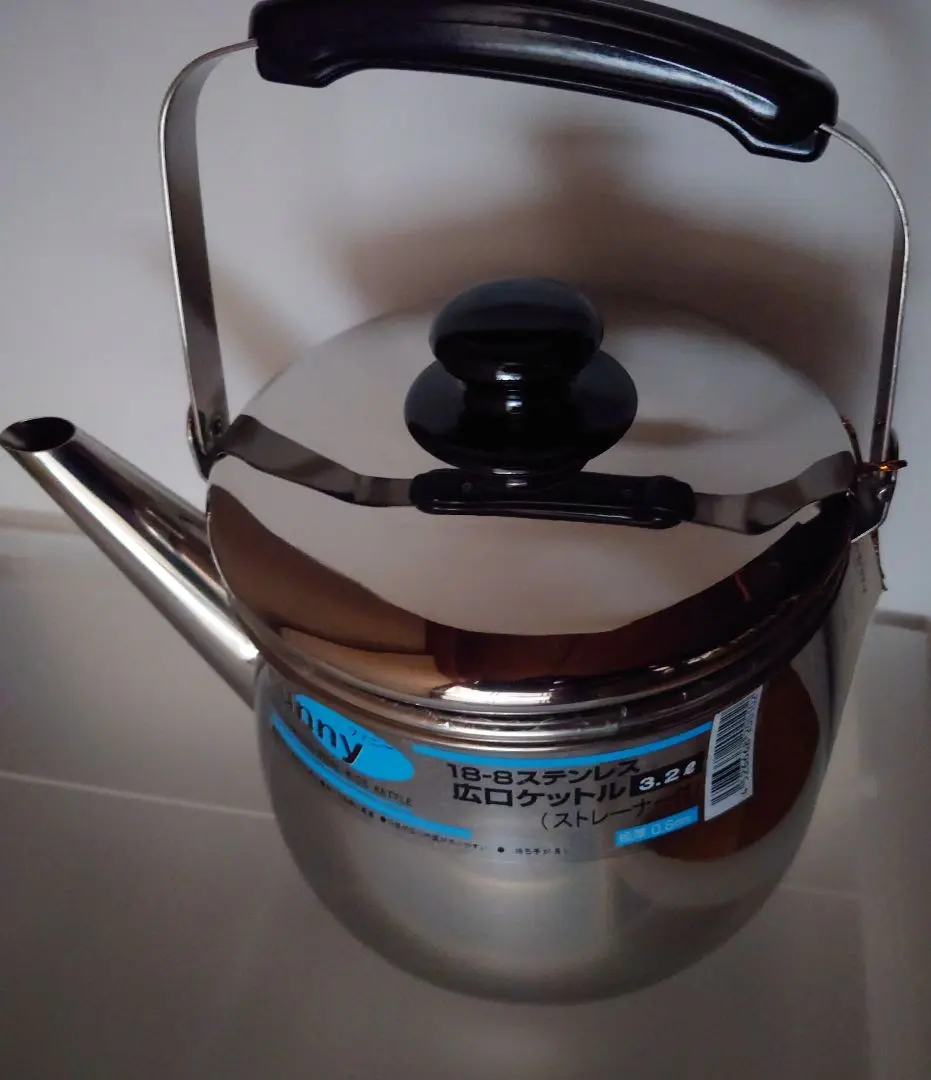 Thumbnail of Funny 18-8 Stainless Steel Wide-Mouth Kettle 3.2L