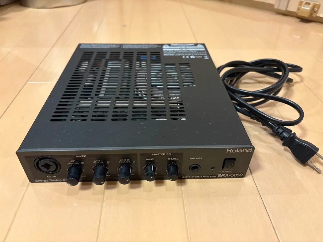パワーアンプ Roland SRA-5050 ローランド 1Uハーフラック