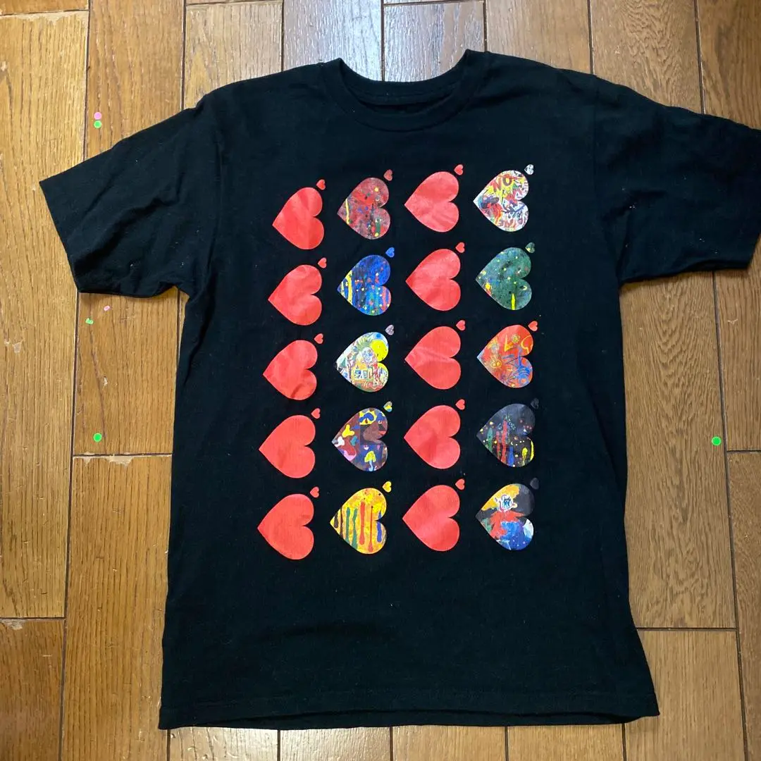 香取慎吾 Tシャツ Mサイズ Amazon.co.jp: 香取慎吾 個展 グッズ Tシャツ 黒 ブラック M