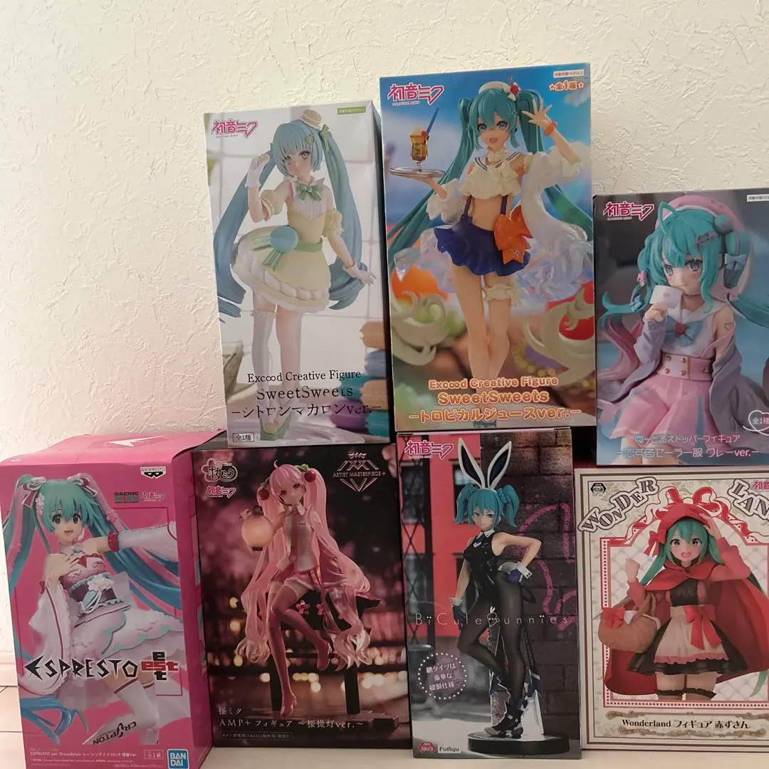 初音ミク フィギュア まとめ売り　桜ミク　フィギュア　まとめ売り　19体 初音ミク フィギュア 6体まとめ 桜ミク - メルカリ