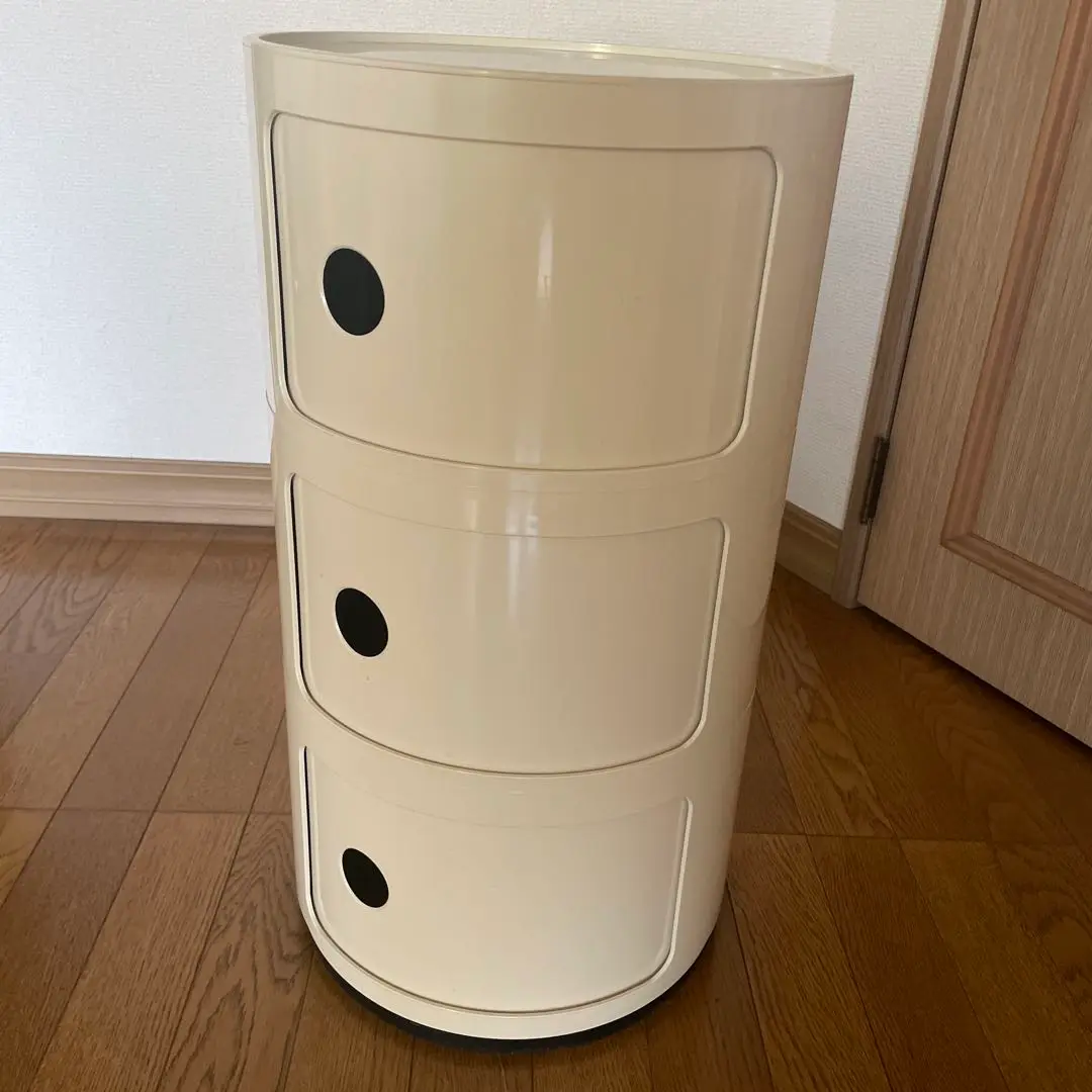 カルテル Kartell チェスト コンポニビリ 3段 マットホワイト コンポニビリ3 マット｜Kartell｜カルテルオフィシャルサイト