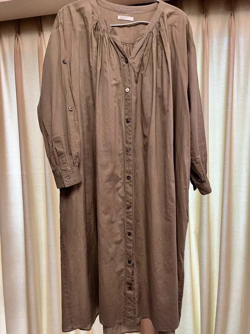 Thumbnail of Kitano, Kurashi no Dougu-ten (Scandinavian Lifestyle Goods Store) - Drop Shoulder Shirt Dress
