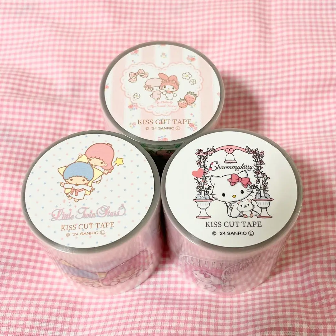 aromantic様　Sanrioコラボ　など　ロールシール　キスカットテープ 2025年最新】aromantic キスカットテープの人気アイテム - メルカリ