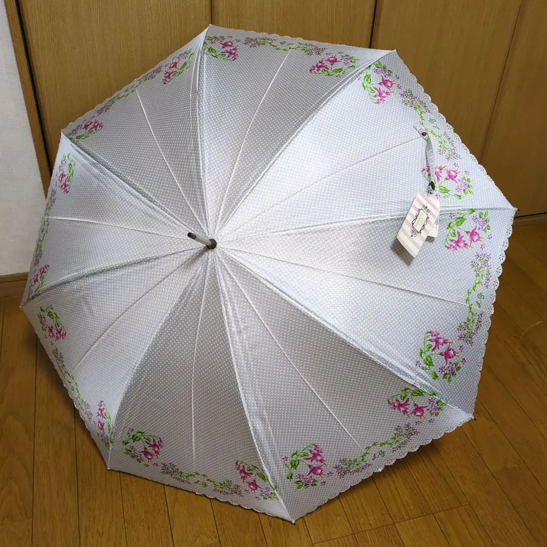 晴雨兼用日傘 LULU GUINNESS ルルギネス USED美品 ブラック