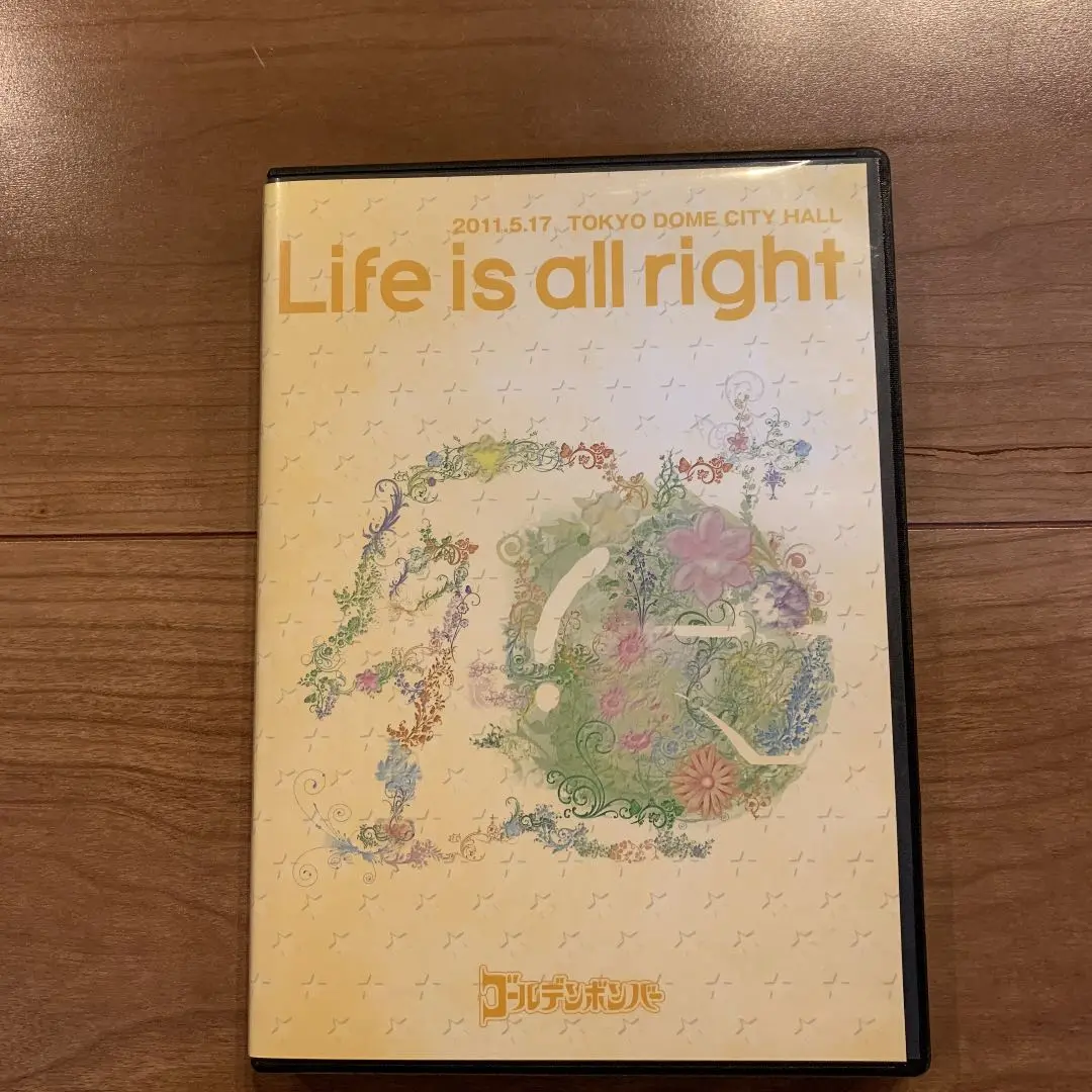 ゴールデンボンバー　Life is all right DISC6枚セット　廃盤 DVD】「“Life is all right” 追加公演」2011.5.17atTOKYO DOME