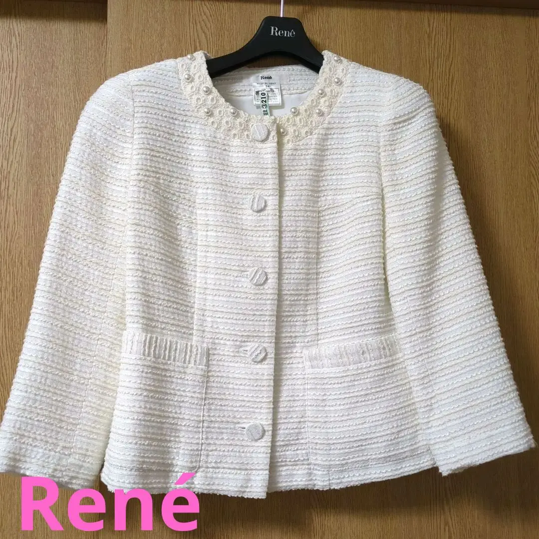 2025年最新】Rene 季節感：夏 レディース ノーカラージャケット
