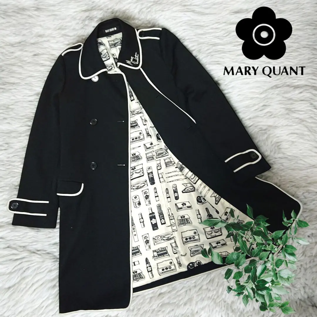 マリークワント☆ウール混合 千鳥柄 チェスターコート 2025年最新】MARY QUANT チェスターコートの人気アイテム - メルカリ