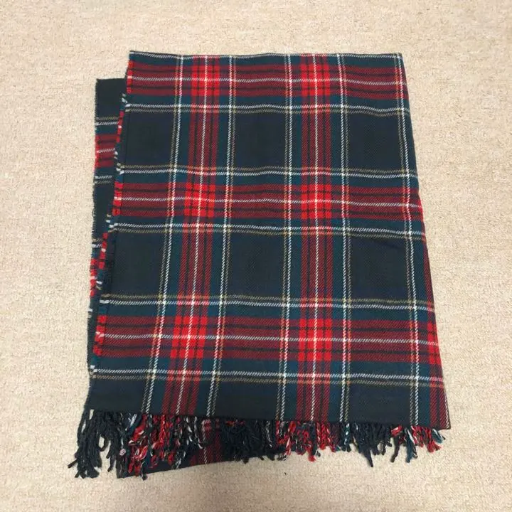 圍巾 披肩 格紋 的縮圖