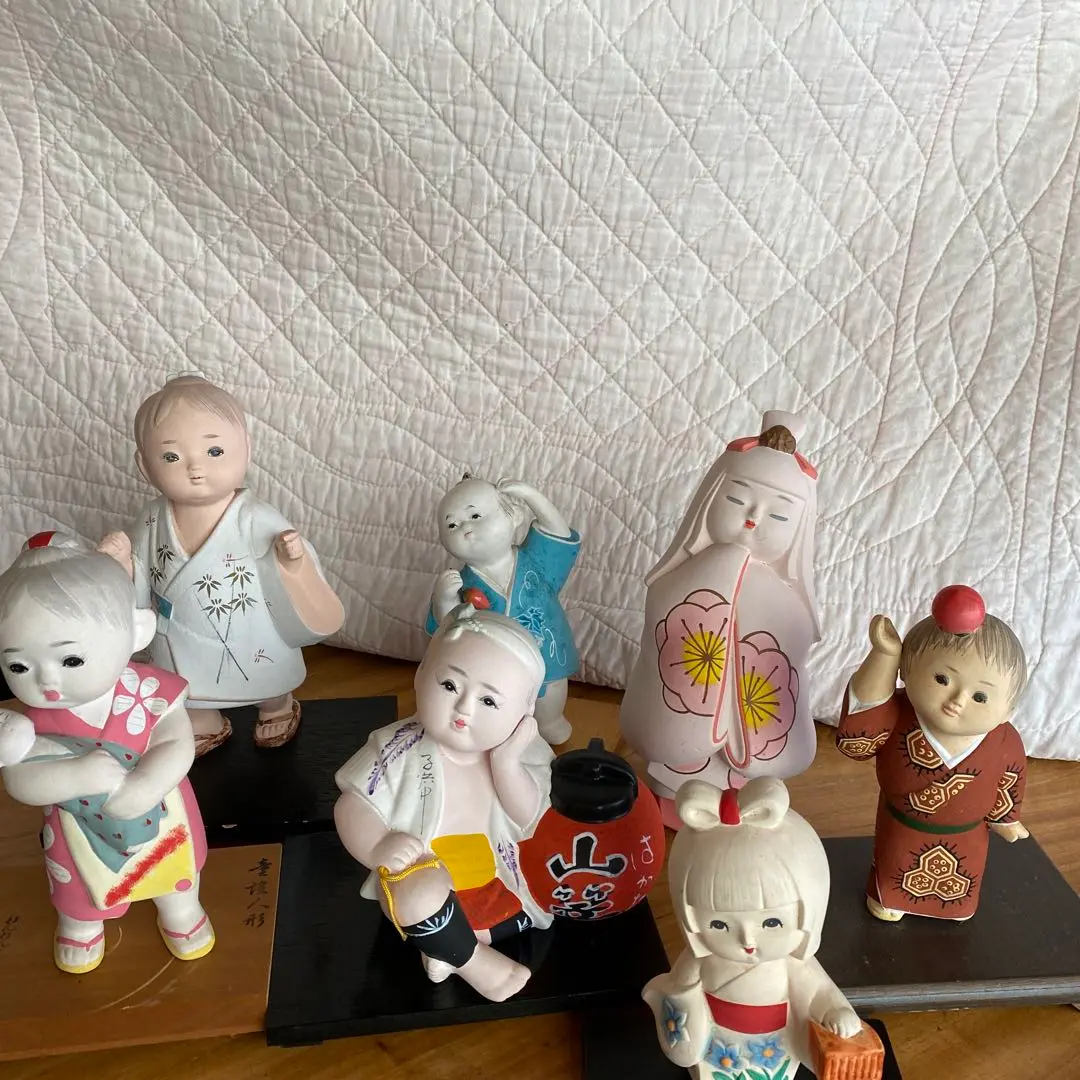 裏絵春画人形　翁面　博多人形　骨董品 春画 能面 翁 能面 翁 春画人形 裏絵艶人形 枕絵 浮世絵 検）土人形 陶器 伏見