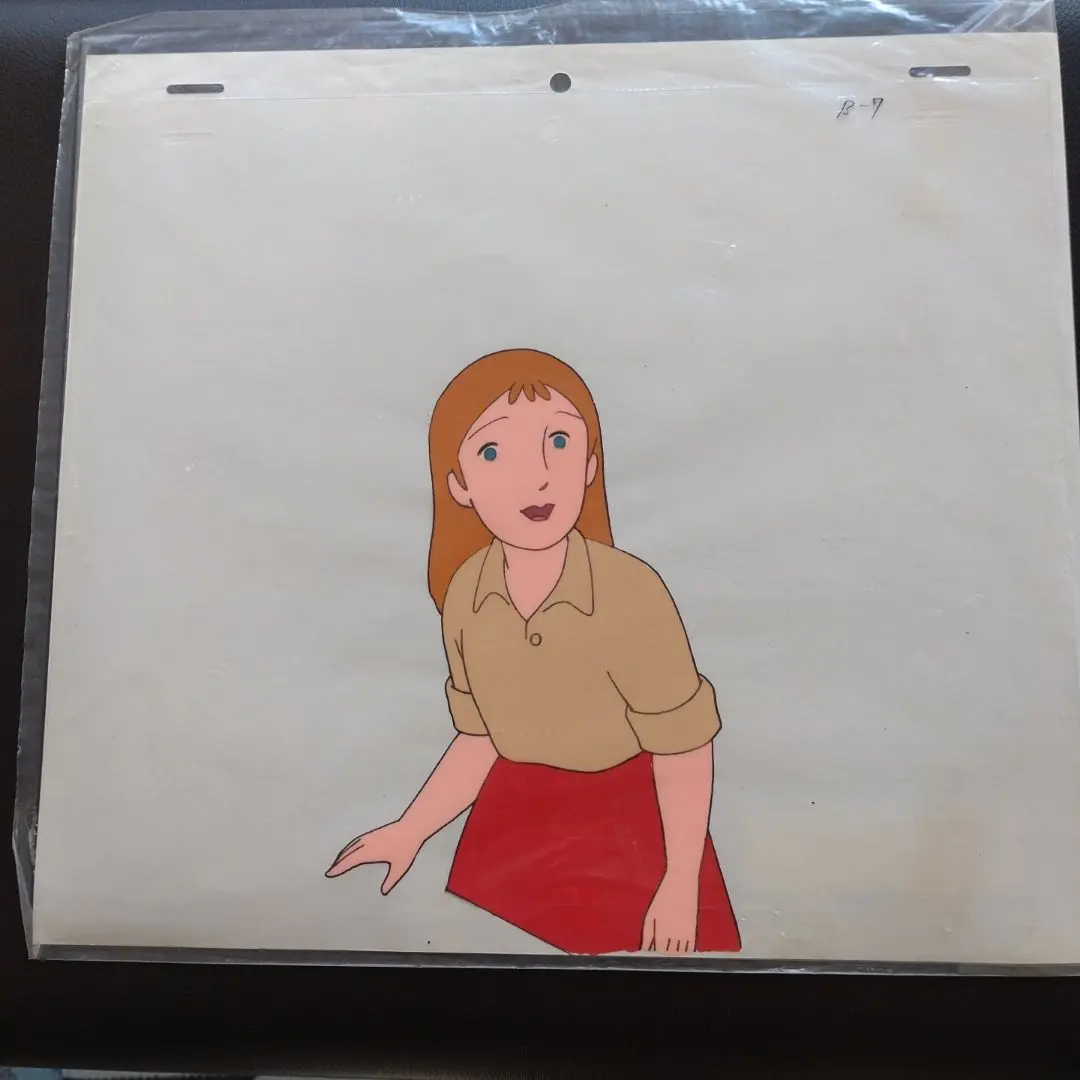 セル画　ペリーヌ物語 ペリーヌ物語 セル画 しおり 世界名作劇場 当時 昭和｜セル画