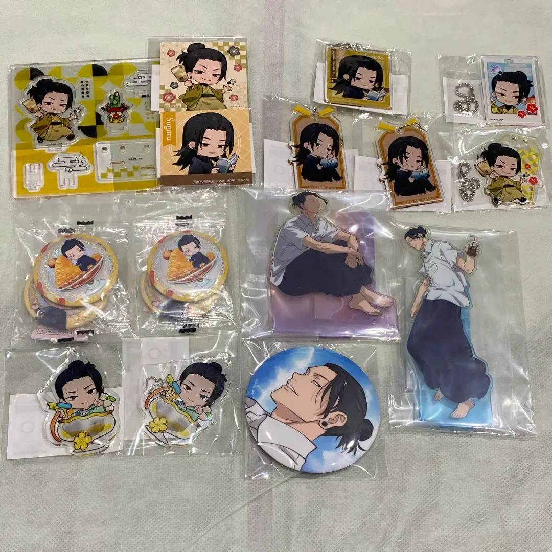 Thumbnail of Geto Suguru Can Badge Sega Lucky Kuji Marukuji Reading Time Parfait Winter