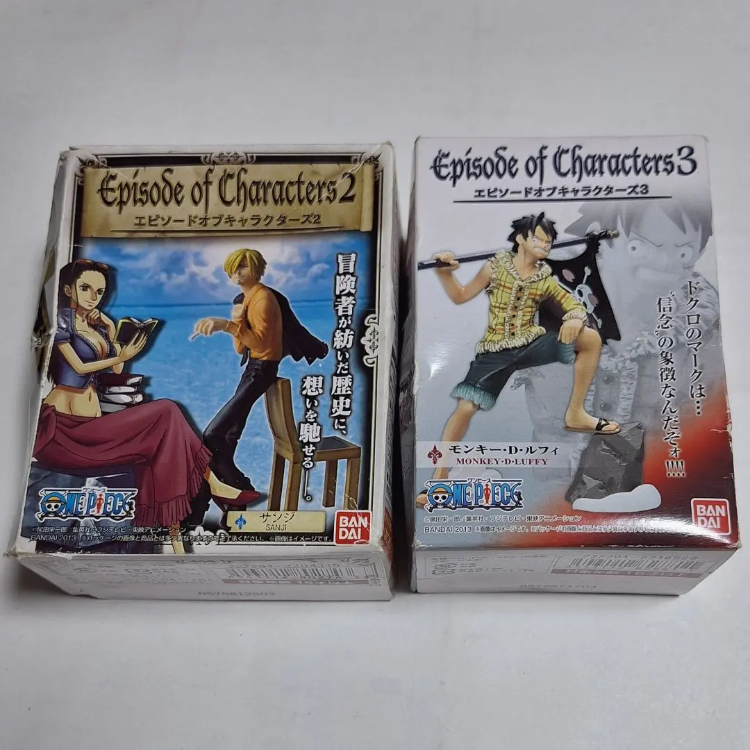 バンダイ　ワンピース　エピソードオブキャラクターズ2　1ケース8箱入り　　　在庫品 ワンピース エピソード オブ キャラクターズ2 BOX（食玩）