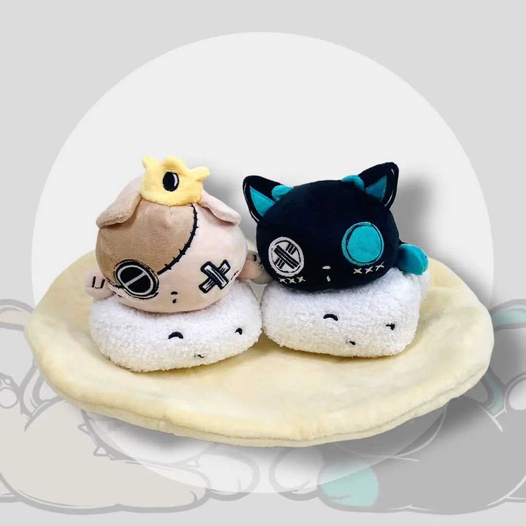 NieR ねこのおしゅし ぬいぐるみ ×3・シエル 枕 【まとめ売り】 NieR ねこのおしゅし ぬいぐるみ ×3・シエル 枕 【まとめ売り