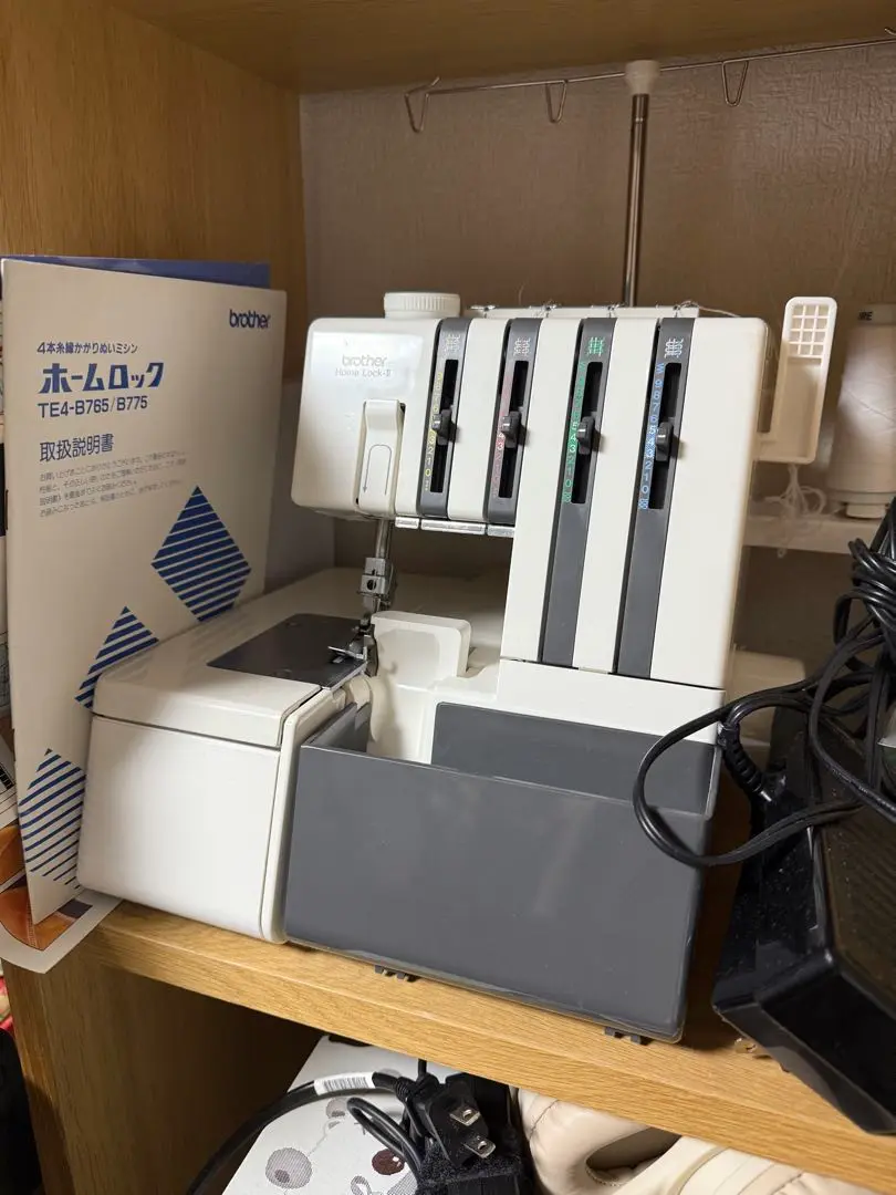 【完動品】ブラザー4本糸ロックミシン TE4-B775 調子好調 2025年最新】te4-b775の人気アイテム - メルカリ
