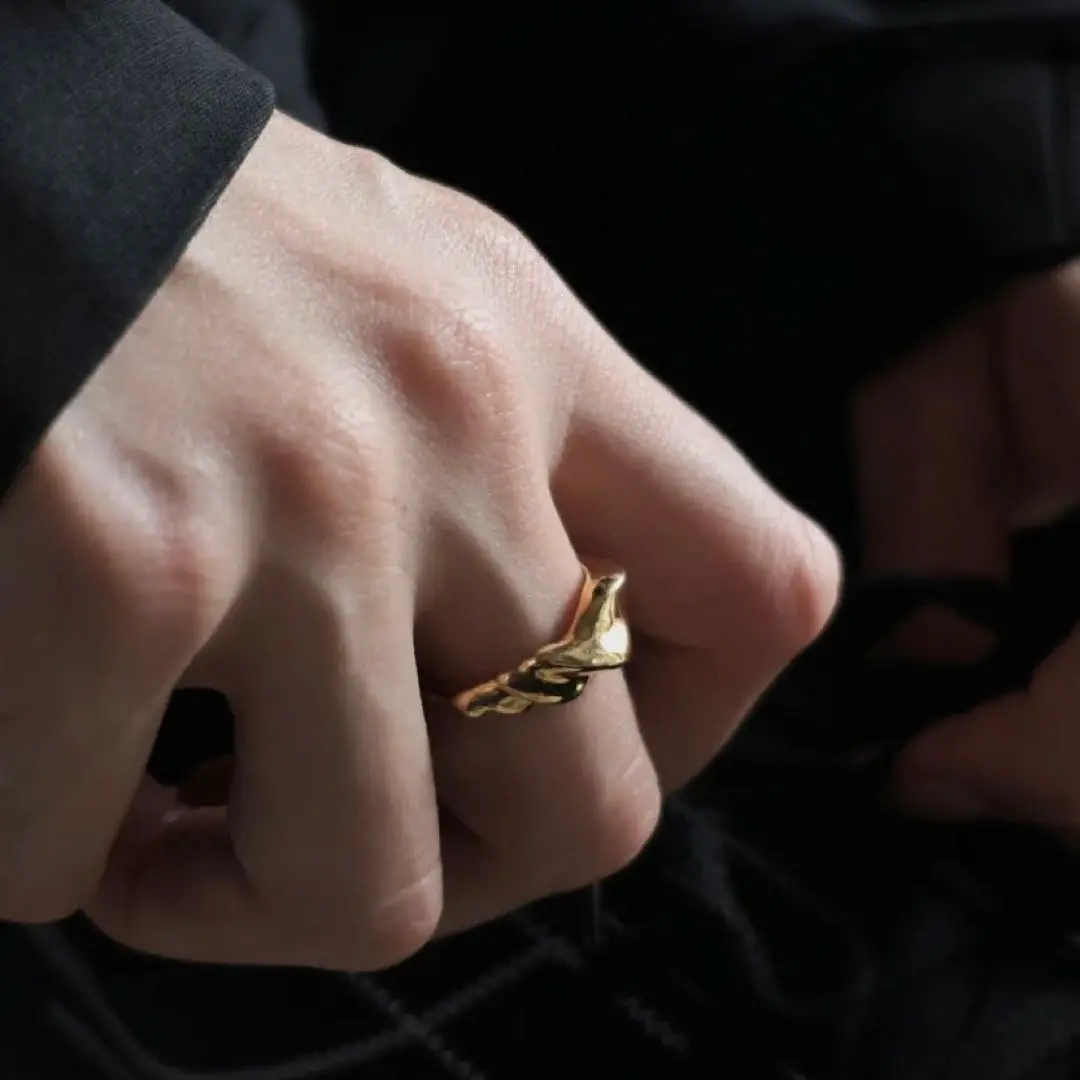 18KGP GAGAN jewelry ring 9号 18KGP GAGAN jewelry ring 9号