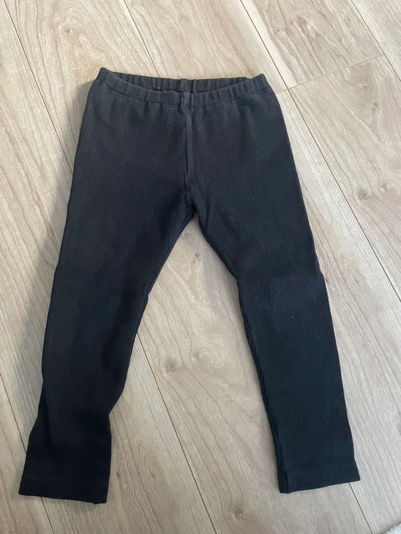 Thumbnail of UNIQLO Black Leggings 100cm