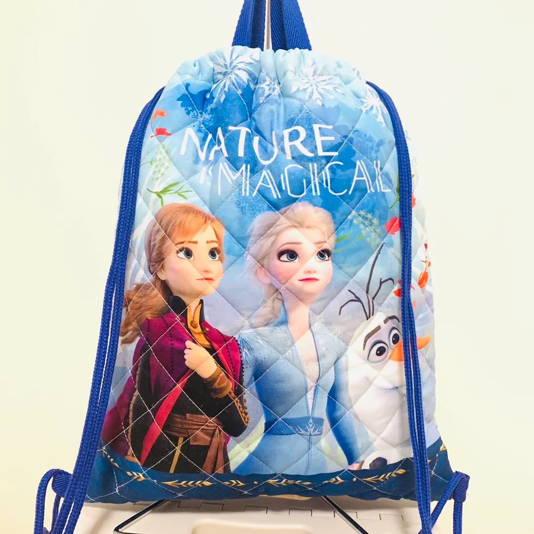 Thumbnail of New, Retail Price: ¥1,980 Quilted Bag & Nap Sack - Disney - For Entrance/School Enrollment