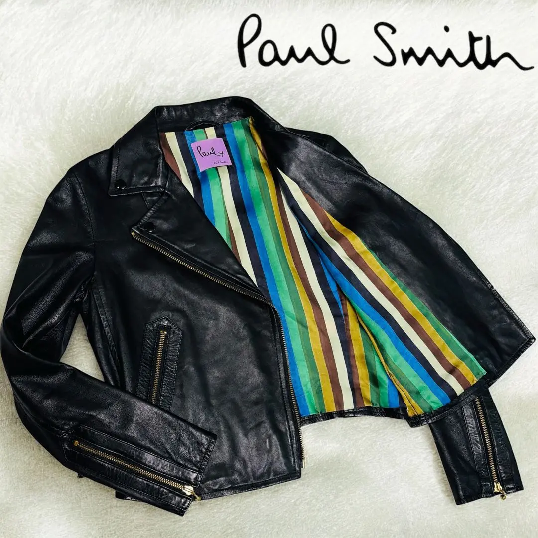 Paul Smith レディースレザージャケット 2025年最新】Paul Smith レディース レザージャケット
