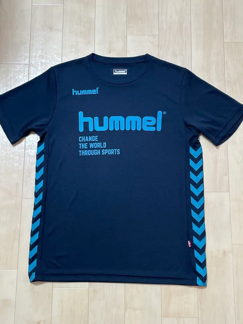Thumbnail of Hummel T-shirt, L, Navy, Mesh, Dark Blue, Light Blue