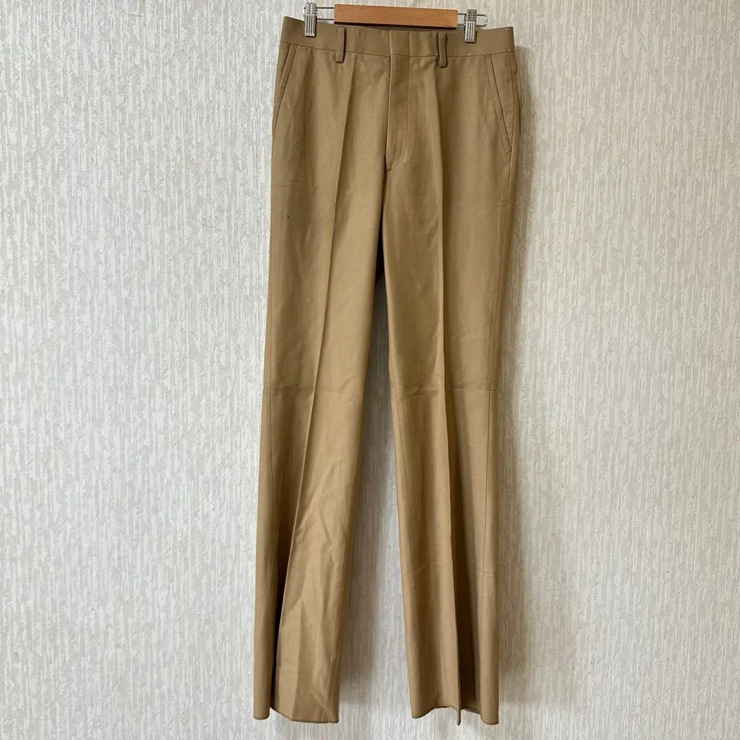 ばぶる 70s SLIMACKS 絣 ネップ ウール スラックス ブラウン ばぶる様専用 70s SLIMACKS 絣 ネップ ウール スラックス