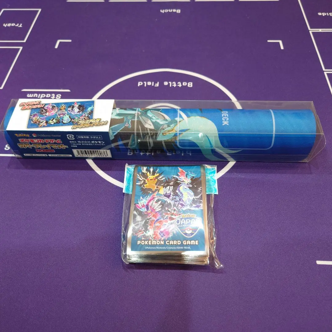 PJCS2025 プレイマット、デッキケース、デッキシールド 3点