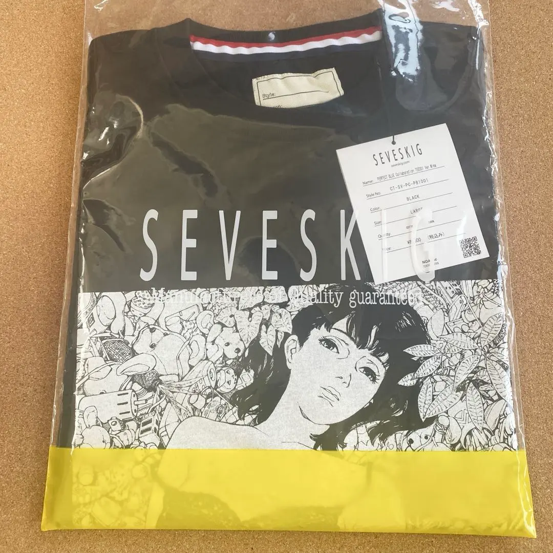 【新品未開封】今敏 パーフェクトブルー 限定Tシャツ seveskig 霧越未麻 セヴシグが「パーフェクト・ブルー」「千年女優」のTシャツを