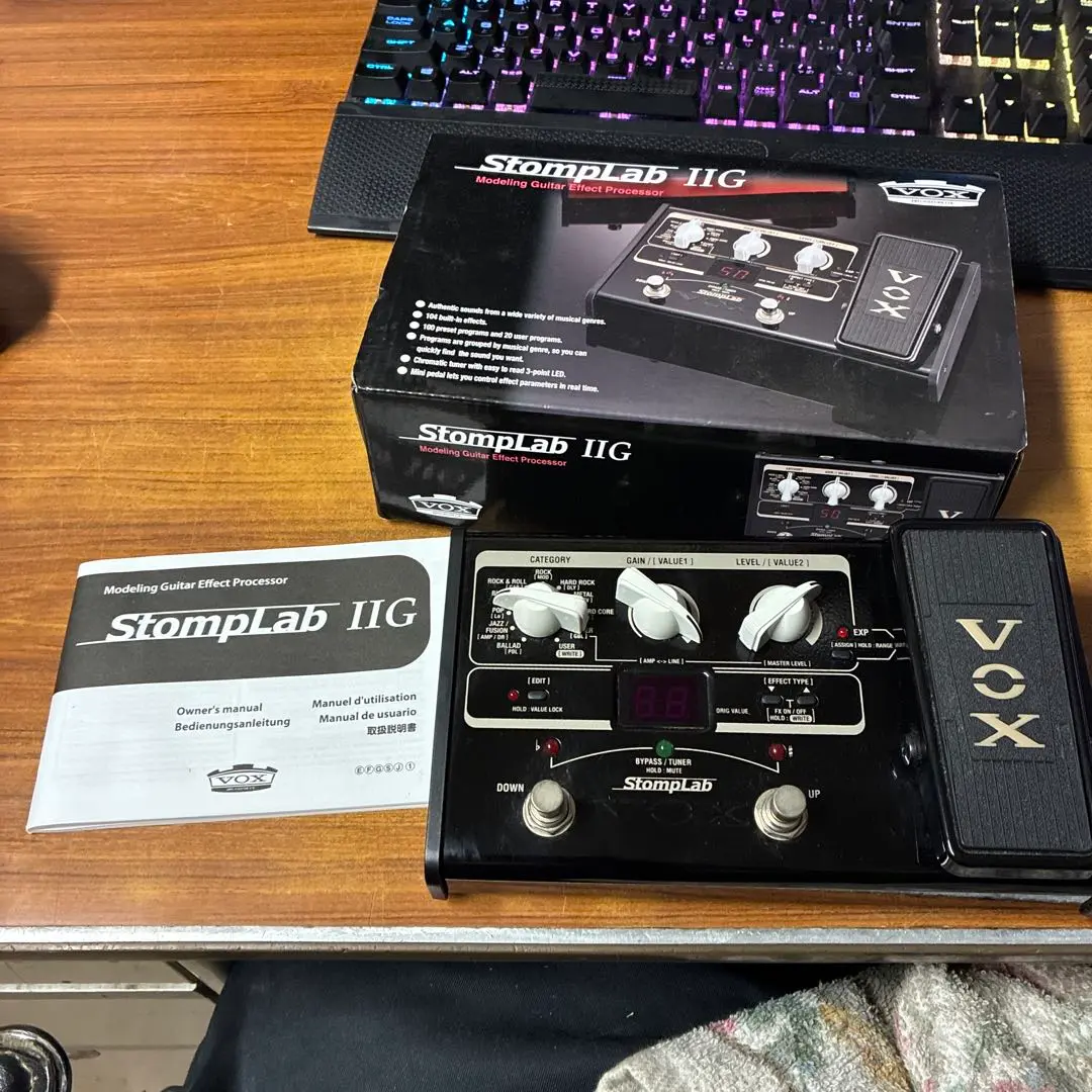 2025年最新】VOX StompLab IIGの人気アイテム - メルカリ
