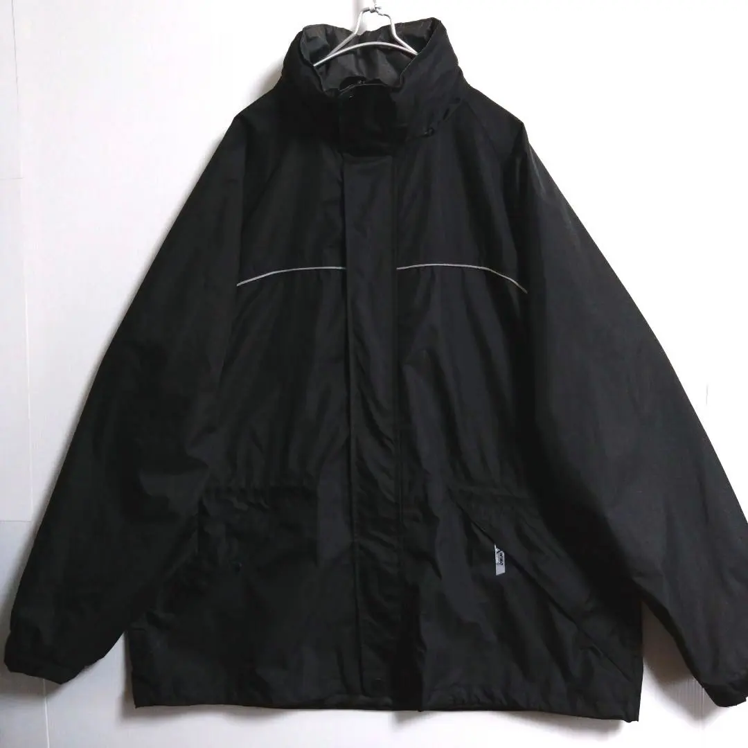 Thumbnail of A461 VIKING Heavyweight Nylon Jacket 3XL Black Big US Vintage