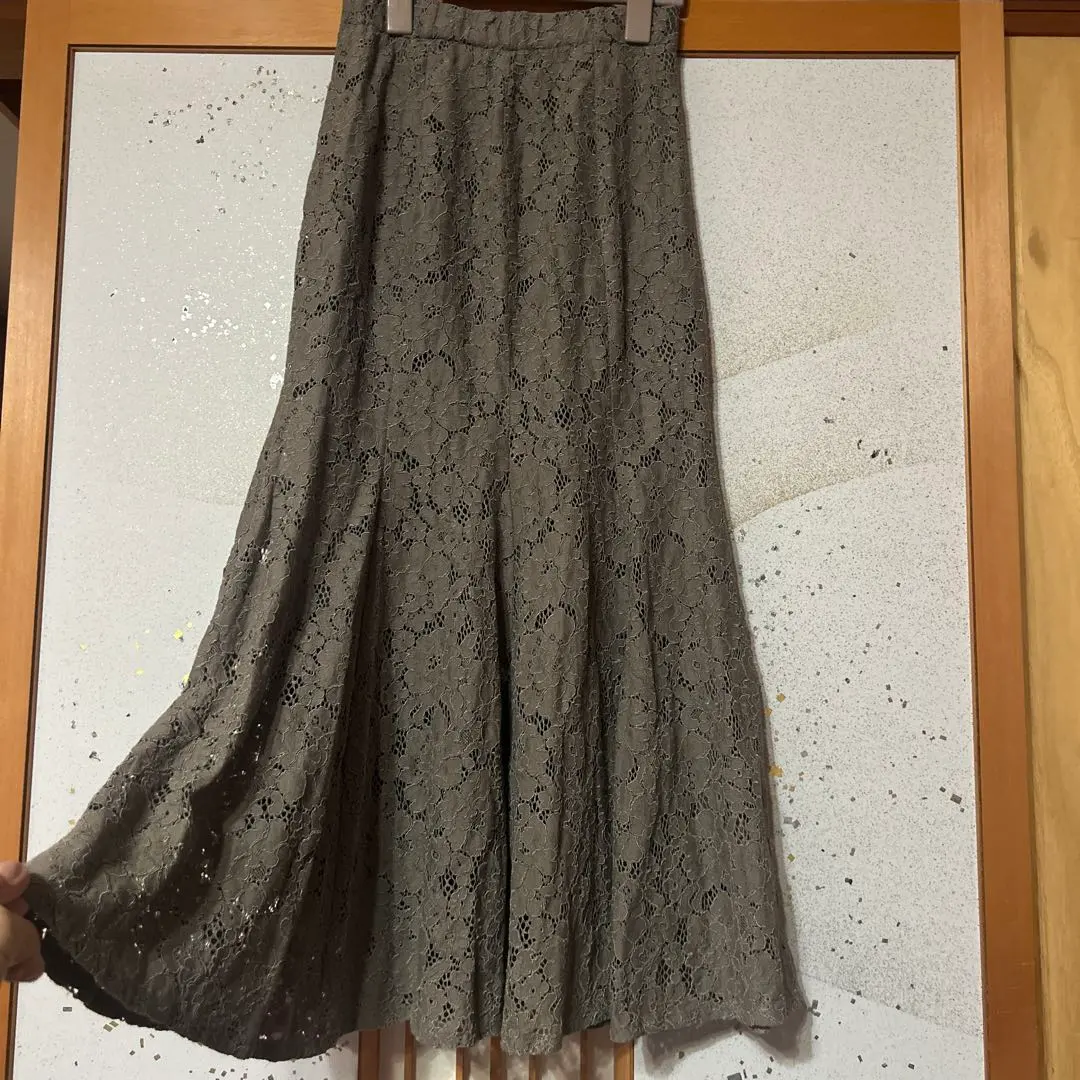 Thumbnail of BASEMENT online Race Long Skirt - Mermaid Type