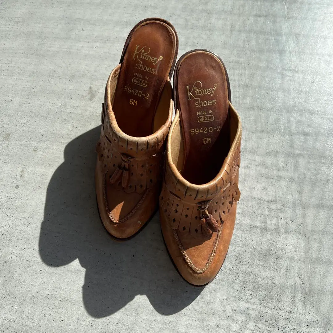 itimi サボ　ヒール　サンダル　vintage itimi サボ ヒール サンダル vintage