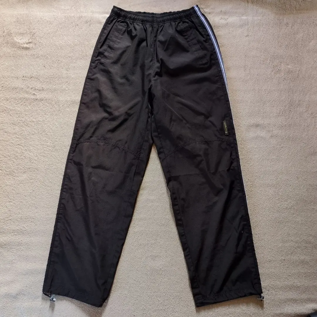 Thumbnail of Champion Black Jersey Nylon Pants