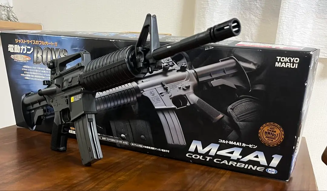 東京マルイ カスタム品　M4A1 カービン　ボーイズ　高耐久　金属ピニオンギア 美品 東京マルイ カスタム品 M4A1 ボーイズ 高耐久 金属ピニオン