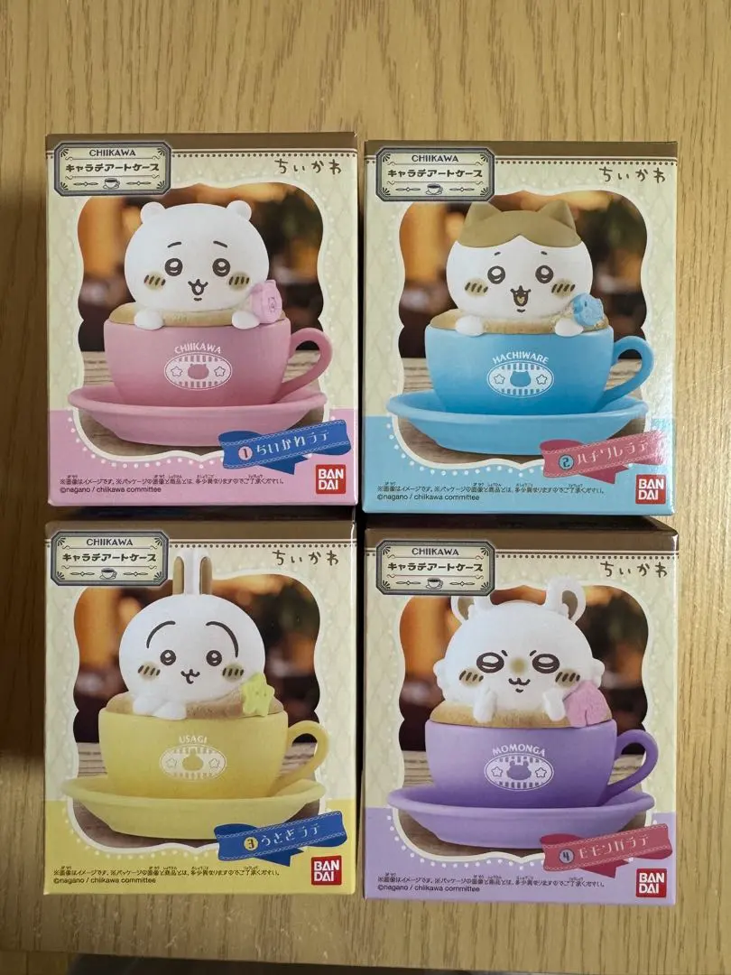 Thumbnail of Chikawa Character Art 4-Piece Set