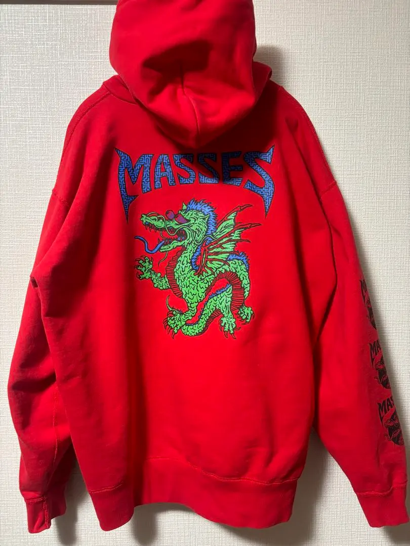 masses　パーカー M&M CUSTOM PERFORMANCE - SWEAT HOODED (×MASSES) (BLACK
