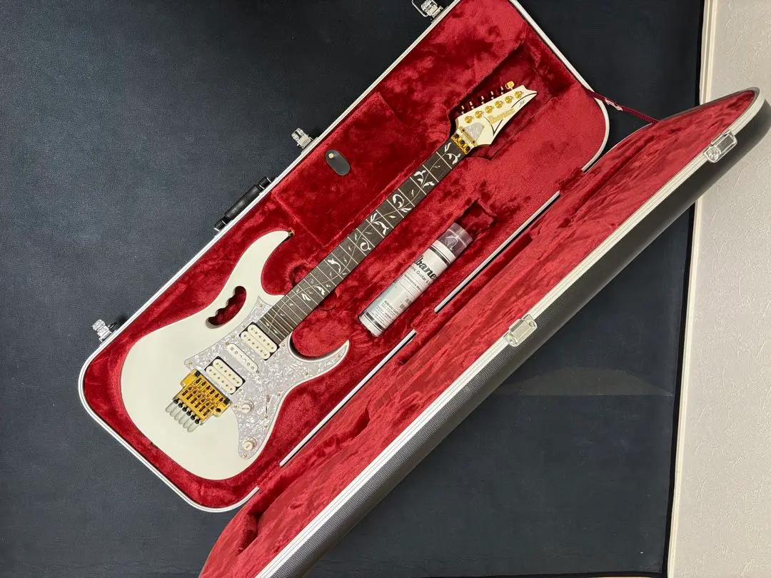 【オープニング大セール】 JEM7V Ibanez WH バズフェイトン搭載 2007年製 ギター
