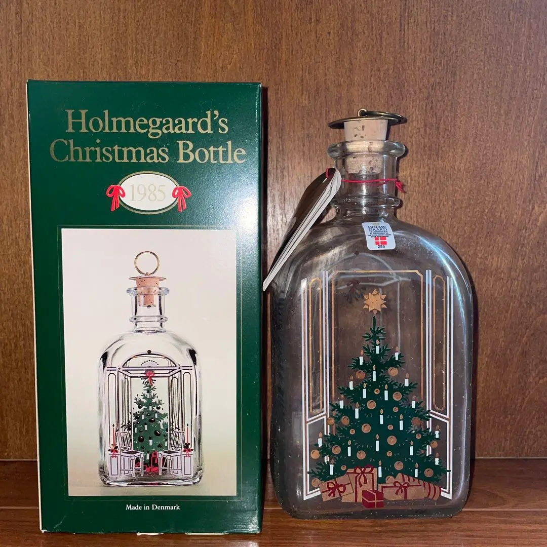 ホルムガード　クリスマスボトル　2001 エンジェル リキュールボトル　ガラス HOLMEGAARD - ホルムガード クリスマスボトル 2001 エンジェル