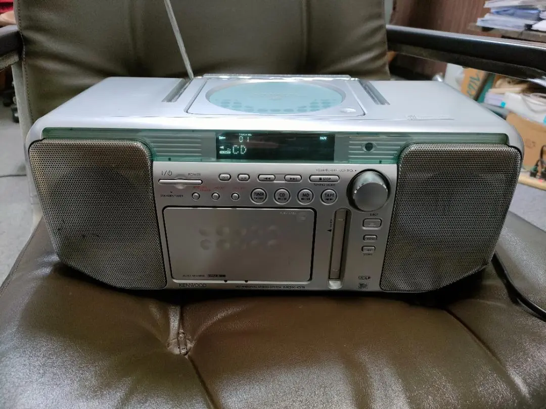 KENWOOD MDX-G3 　CD.MD.カセットデッキ KENWOOD CD/MDラジカセ MDX-E3 Rampage - メルカリ